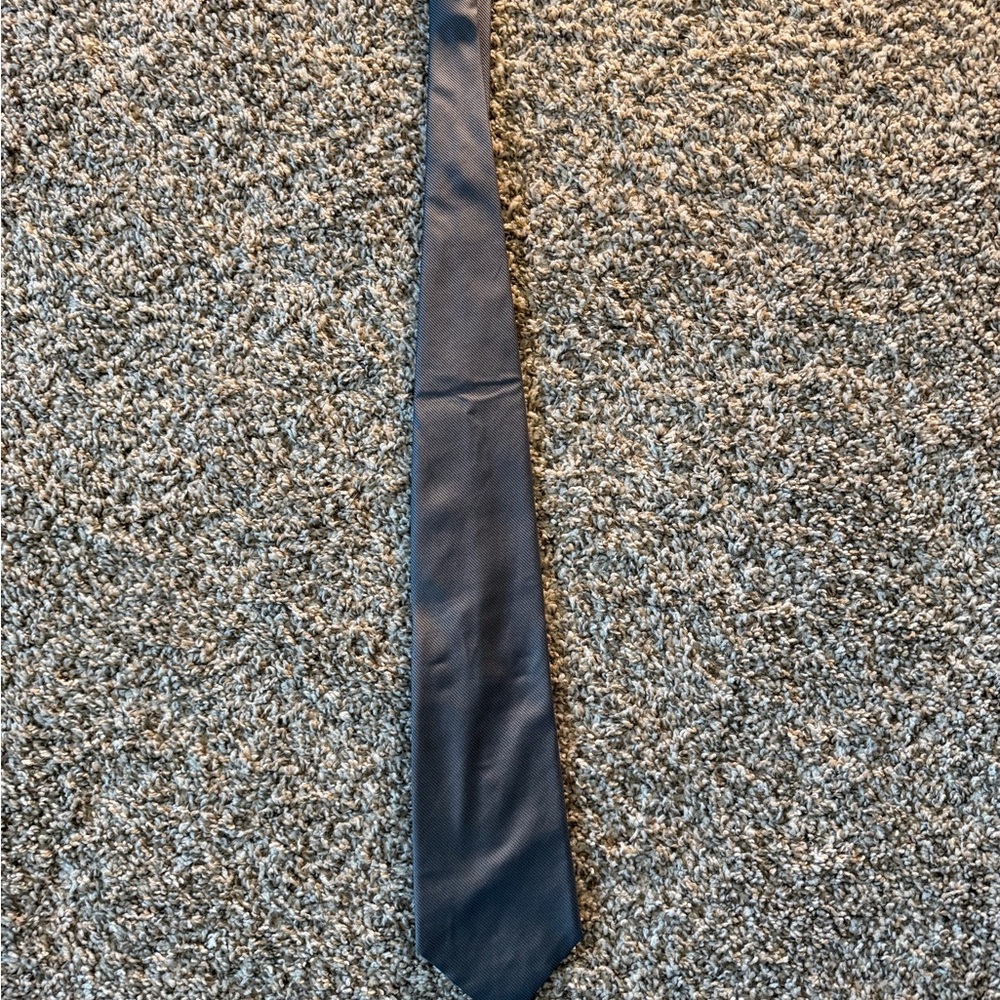 Classic Silver Men's Tie